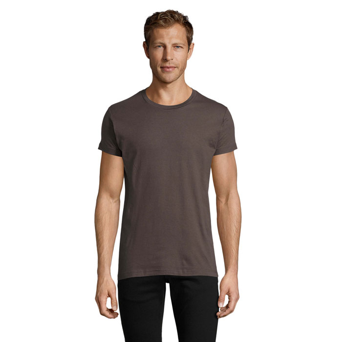T-shirt 150g personnalisé homme Regent Fit Gris foncé